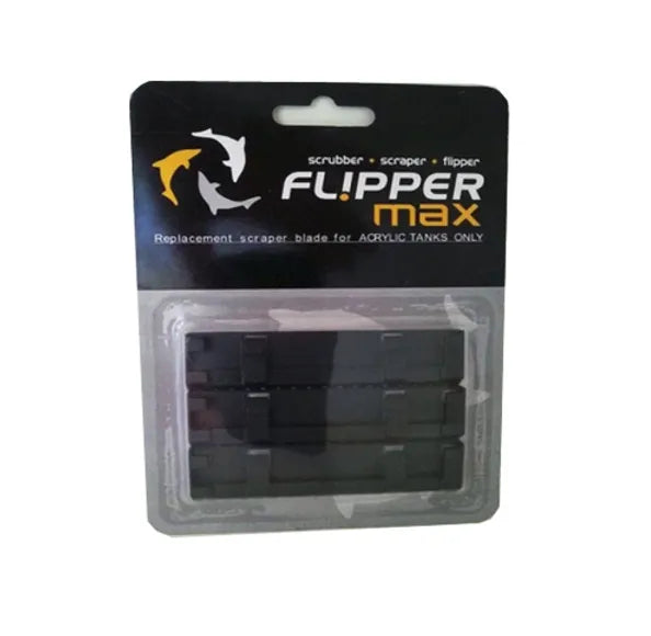 Flipper ABS Max Replacement Blades (3 Pack) – Heavy-Duty Algae Cleaning for Acrylic Tanks