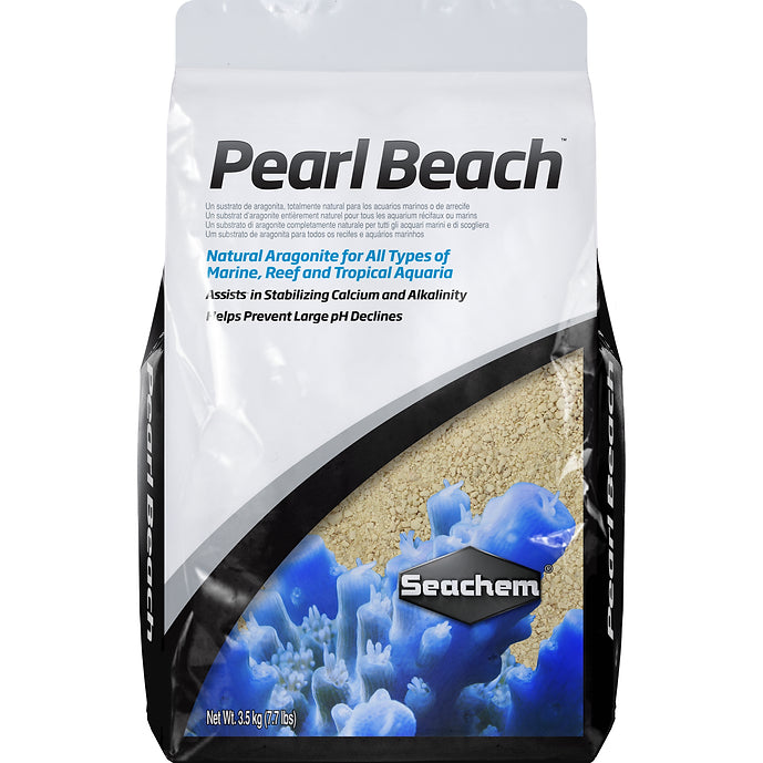 Seachem Pearl Beach™ – Natural Aragonite Substrate for Marine & Reef Aquariums