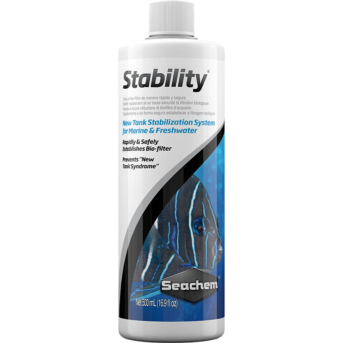 Seachem Stability® – Advanced Biological Filter Starter for Freshwater & Marine Aquariums