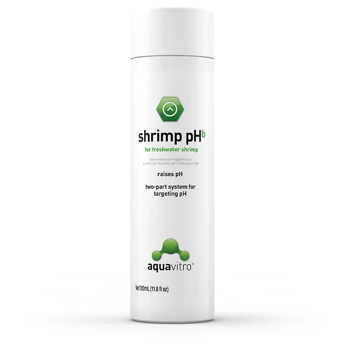 Aquavitro® Shrimp pHb – Freshwater Shrimp pH Buffer & Water Conditioner