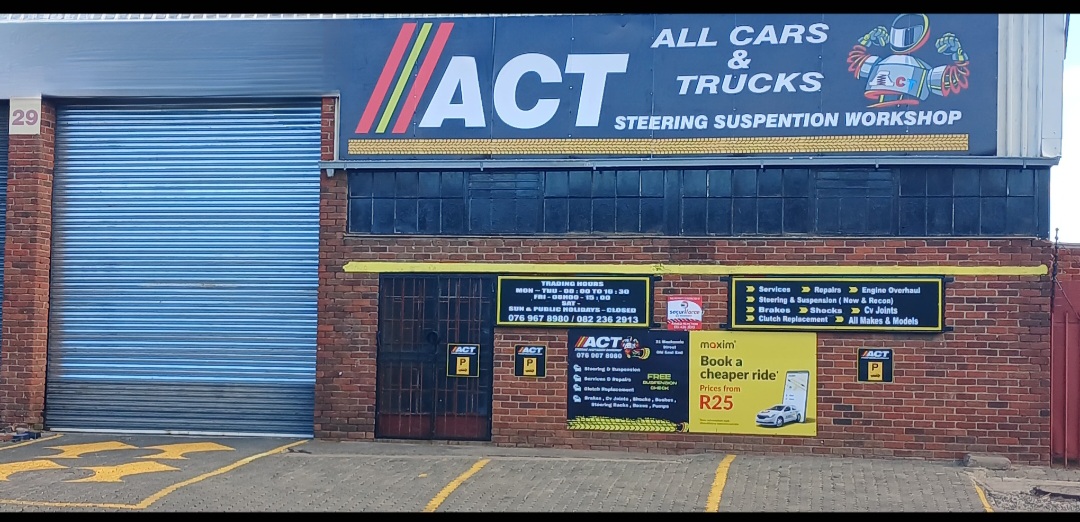 Act Steering Suspension & Workshop cover photo